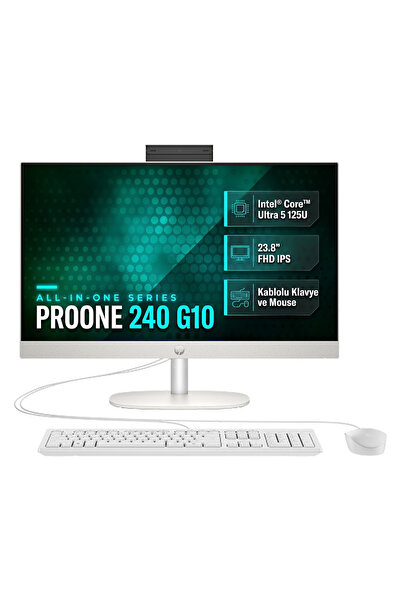HP ProOne 240 G10 Intel Core Ultra 5 125U 8GB 512GB SSD 23.8" FHD W11P All In...
