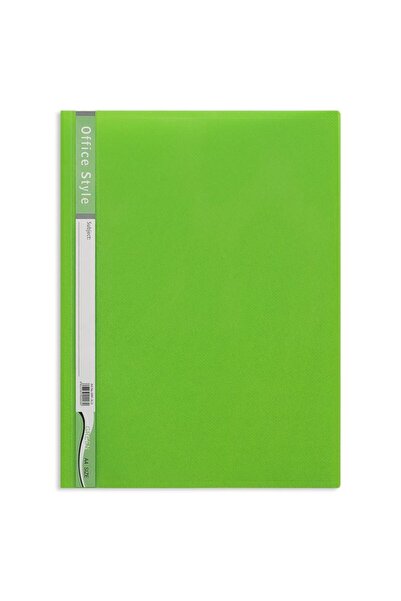 CATIANO Dosar Plastic Verde Lime A4 cu Sina