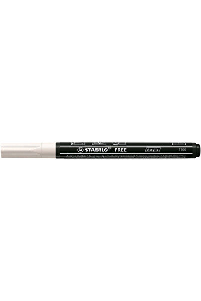 Stabilo Marker acrilic Free Acrylic T100, alb
