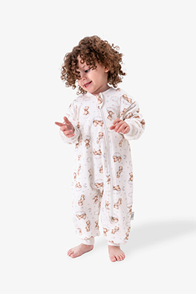 YİNZ Bebek & Çocuk Uyku Tulumu 1.5 TOG Kız Erkek, Desenli, %100 Pamuk, Oeko-T...