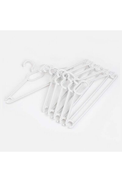 CATIANO Umerase Albe din Plastic 41x21cm - 6 bucăți