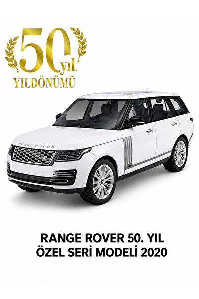 HMB Models 1:18 Range Rover 50. Year Special Series Diecast Metal Model Car White Licensed