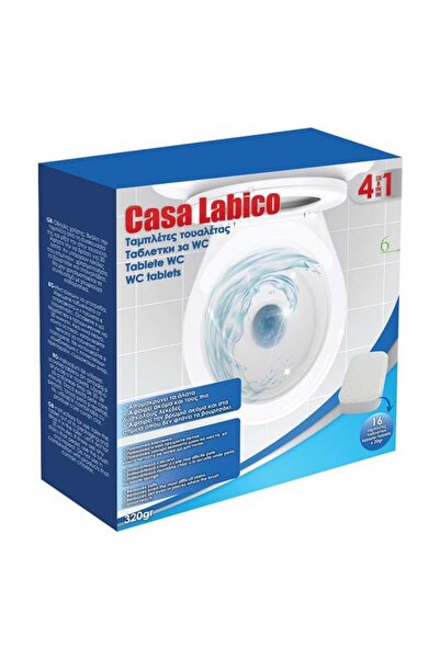 CATIANO Tablete WC 4 în 1 - 16 bucăți
