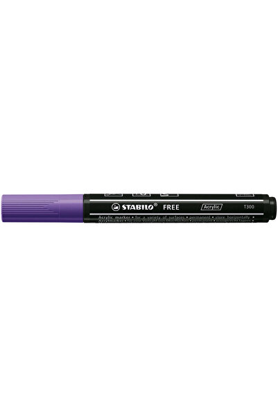 Stabilo Marker acrilic Free Acrylic T300, violet