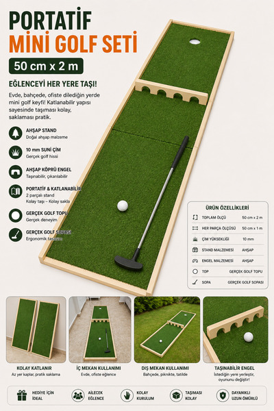 Anatolian Mini Golf Standi - 3