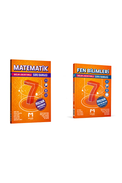 Mozaik Yayınları 7. Sınıf Matematik ve Fen Bilimleri Soru Bankası Seti 2027