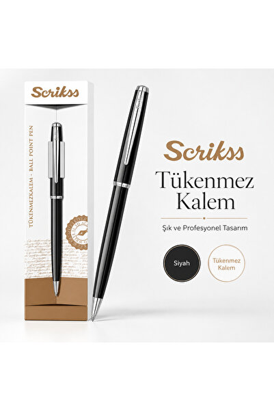 Scrikss Tükenmez Kalem 52 Siyah