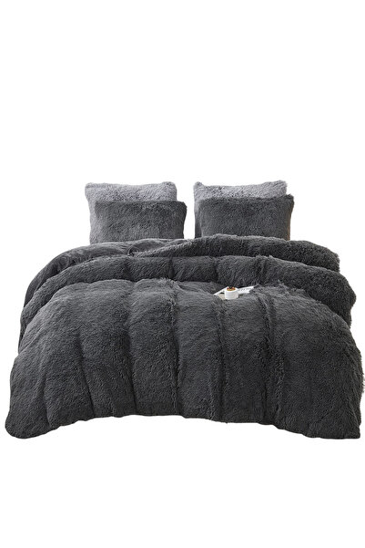 OtherMax Set de Lenjerie de Pat Cearșaf 220 x 240 cm Perne 80x80 Cald Pufoasă...