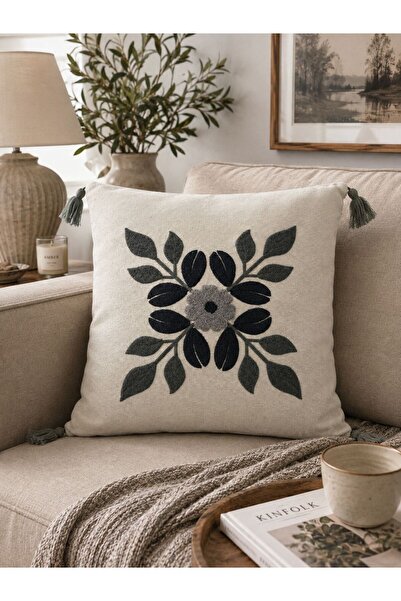 BAYBAYANAY Punch Embroidered Cushion Cover 45X45 cm |   Swallow |   Home |   ...