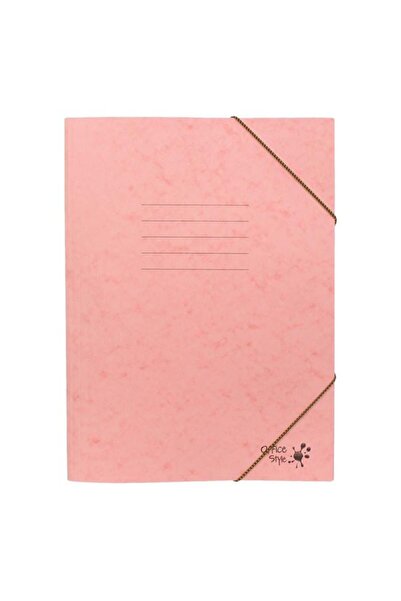 CATIANO Mapa Prespan din Carton Somon cu Elastic 25.5x34.5cm