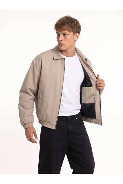 neonstore ERKEK MEVSİMLİK ÇİFT CEPLİ POLO YAKA PARKA CEKET