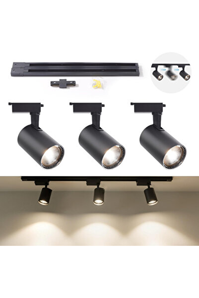 OtherMax Reflector LED de Tavan 30W 3-Puncte Alb Neutru 4000K Reglabil 50 cm ...