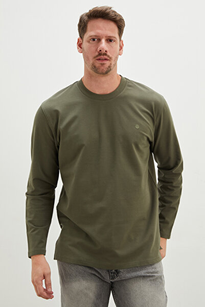 Fulla Moda Hanorac imprimat cu guler tip crewneck