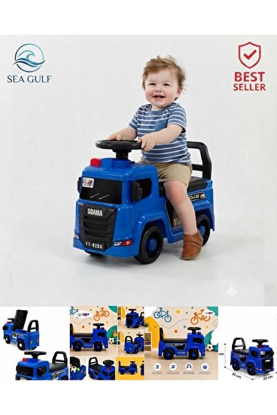 sea gulf سيارة أطفال مصممة خصيصاً لمساعدة الأطفال في مرحلة المشي على تطوير مه...