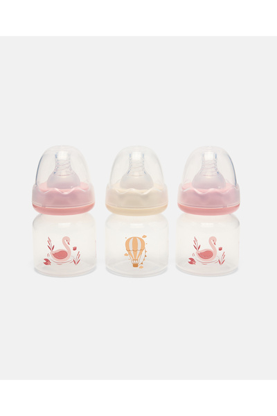BABIES & More Printed Pack Of 3 Feeding Bottle