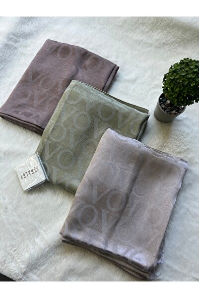 shalby Hijab Cotton Soft Textured Viva Pattern Jacquard Shawl Set of 3 and Ma...