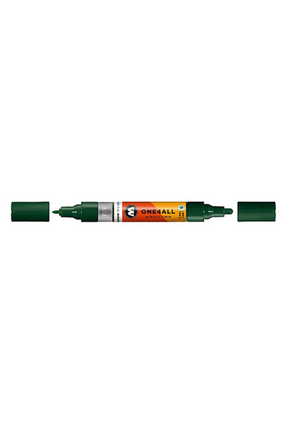 Molotow One4All ™   Акрилни двойни 1.5 – 4 мм зелен  "фючър "