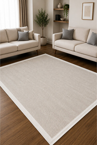 ünalcarpet Kolay Temizlenen Silinebilir Leke Tutmayan Sisal Halı Salon Oturma...