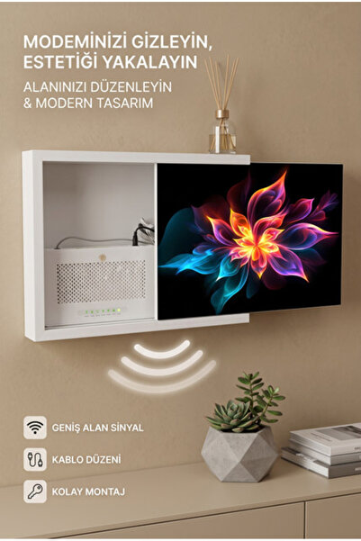 wudie Ahşap Modern Sigorta Kutusu Saklama Kapatıcı Priz Gizleyici Dekoratif D...