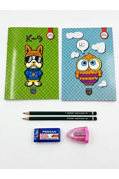 U-DEEP 6 Piece Notebook Stationery Set