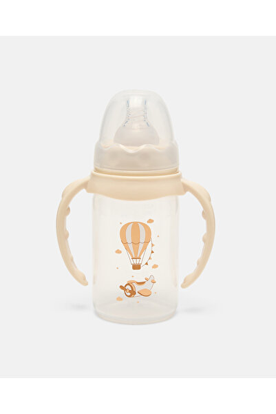 BABIES & More Printed Off White Feeding Bottle