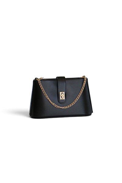 bag حقيبة كتف نسائية عالية الجودة مزينة بسلسلة