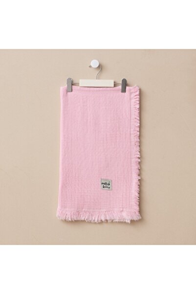 Minimus Muslin Baby Kids Blanket with Tassels Soft Cotton Breathable Sleeping...
