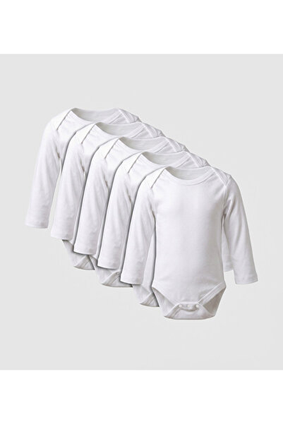 BABIES & More Plain Pack Of 5 Bodysuit