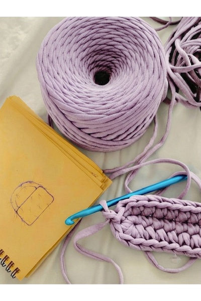 UMRA collection Combed Cotton Thread 300-400Gr Color- Purple Tone