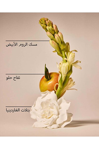 Bath and Body Works شمعة جاردينيا بيضاء بثلاثة فتائل