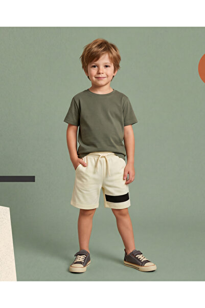 BABIES & More Plain Cream Shorts