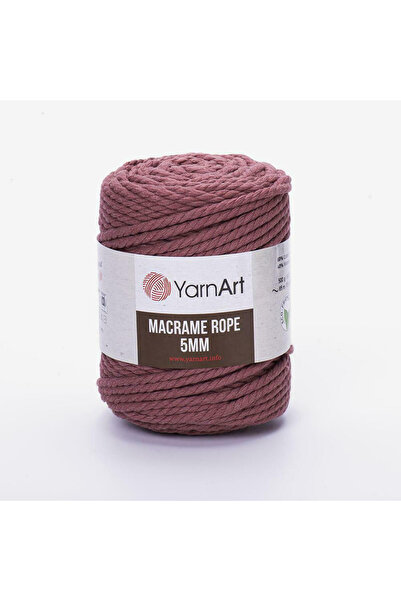 Yarnart Σχοινί Μακραμέ 5 χιλ. 792 Σκούρο Ροζ 85 μ. 500 γρ.