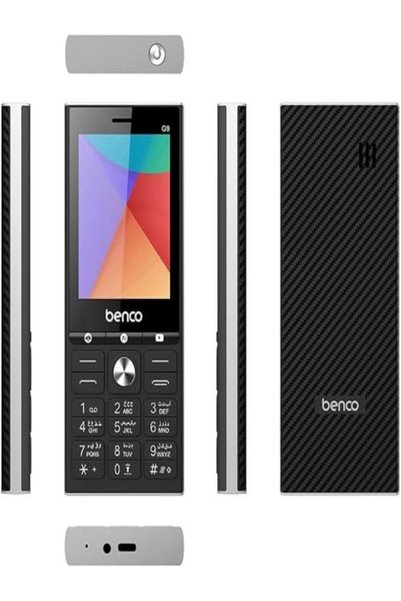 benco G9 - 4G | 2.8”Display | 1700mAh Battery | No Camera No GPS | Wireless FM | Bluetooth | Black