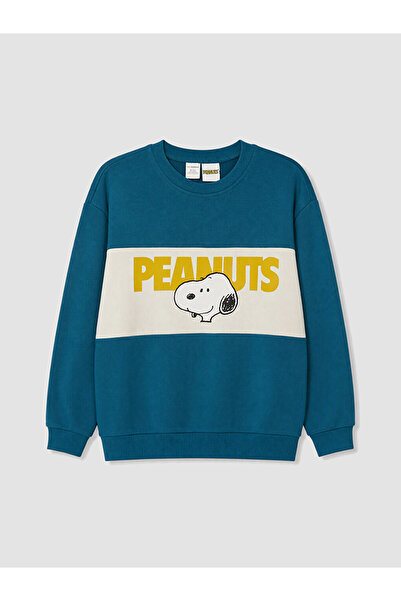 LC Waikiki Snoopy Printed Boys' Sweatshirt