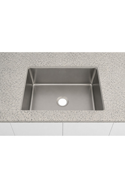 Asil Evye 40x45 cm – 0.80mm Kalınlık – Ses Yalıtımlı Paslanmaz Çelik Evye bal...