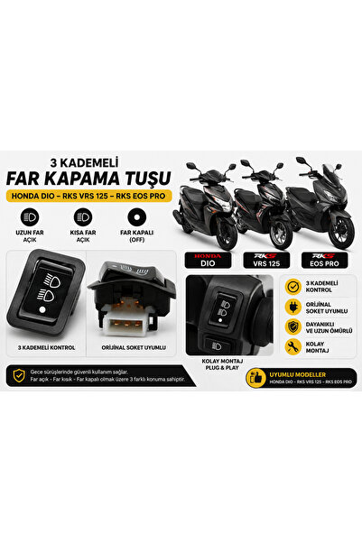 FAR KAPAMA TUŞU