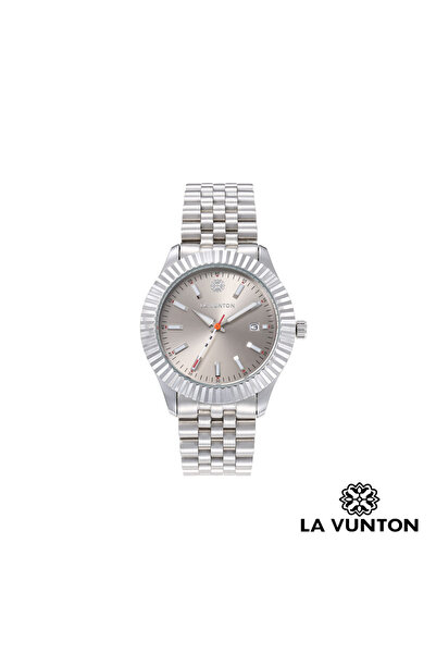 Generic Brand ساعة LA VUNTON الفضية الكلاسيكيةlooster time