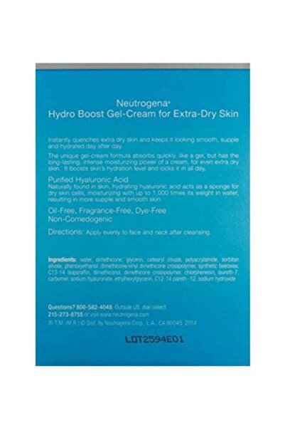 Neutrogena Hydro Boost Water Gel 1.7ounce