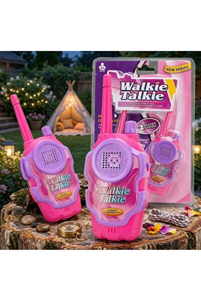Genel Markalar Çocuk İkili Oyuncak Telsiz Seti – 2’li Walkie Talkie Eğitici M...