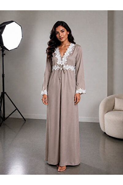 Generic Brand Cotton Maternity Nursing Robe