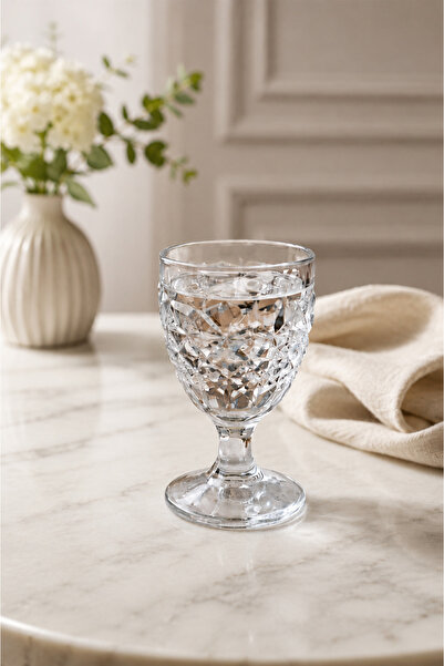 Ludo Store Cristara 4-Piece Glass Coffee Side Presentation Cups 110 ml