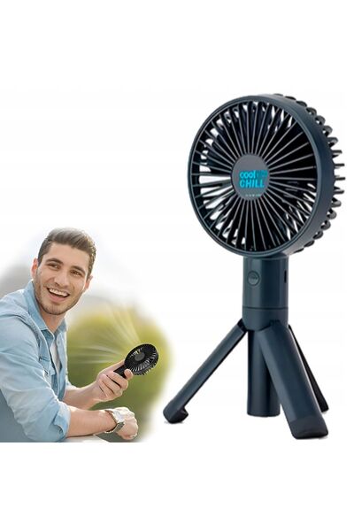 HS Mini ventilator portabil cu suport pentru birou
