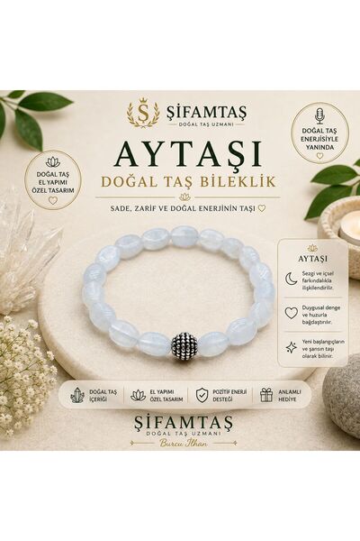 ŞİFAMTAŞ Moonstone Tımbıl Bracelet