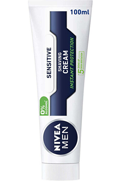 NIVEA Men Sensitive Shaving Cream with Chamomile & Hamamelis, 100 ml