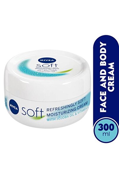 NIVEA Soft Moisturizing Cream Comprehensive Care for Hydrated and Refreshed S...