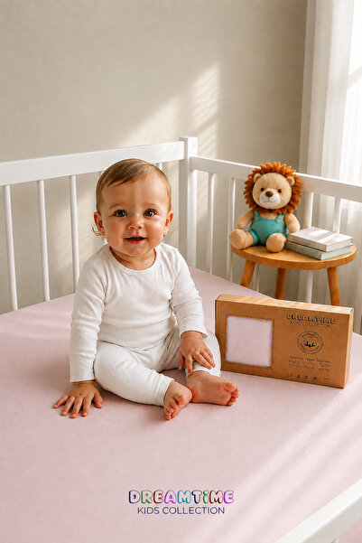 Dream Time Boxed Baby Sheet with Elastic |   100% Cotton Combed |   60X120 | ...