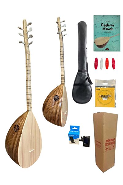 Sazhane Çocuk Sazı 36 Tekne 7 - 13 Yaş Kısa Sap Bağlama -Tuner-Metot - Yedek ...