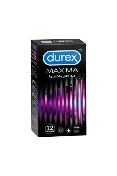 Durex MAXIMA Extra Thin Condoms, 12 Pieces