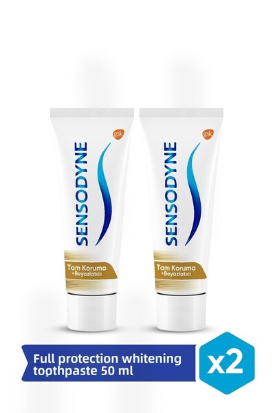 Sensodyne Full Protection Whitening Toothpaste 50 Ml Set of 2