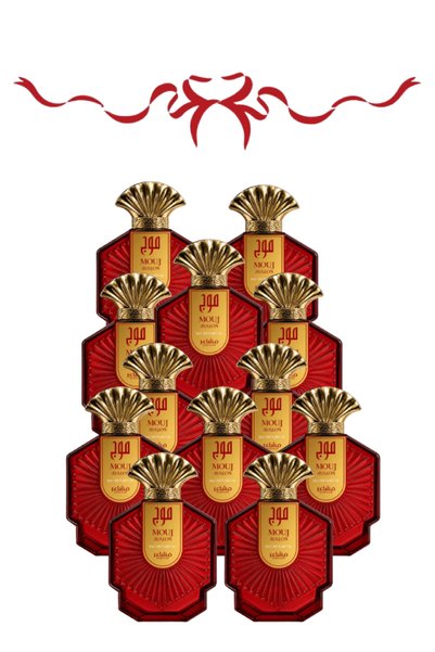 MASHAER 12 قطعة Mouj عطر أحمر 100 مل